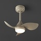 preview thumbnail 17 of 25, JONATHAN Y 22" Smart LED Ceiling Fan, 6-Speed, Dimmable, App & Remote Control