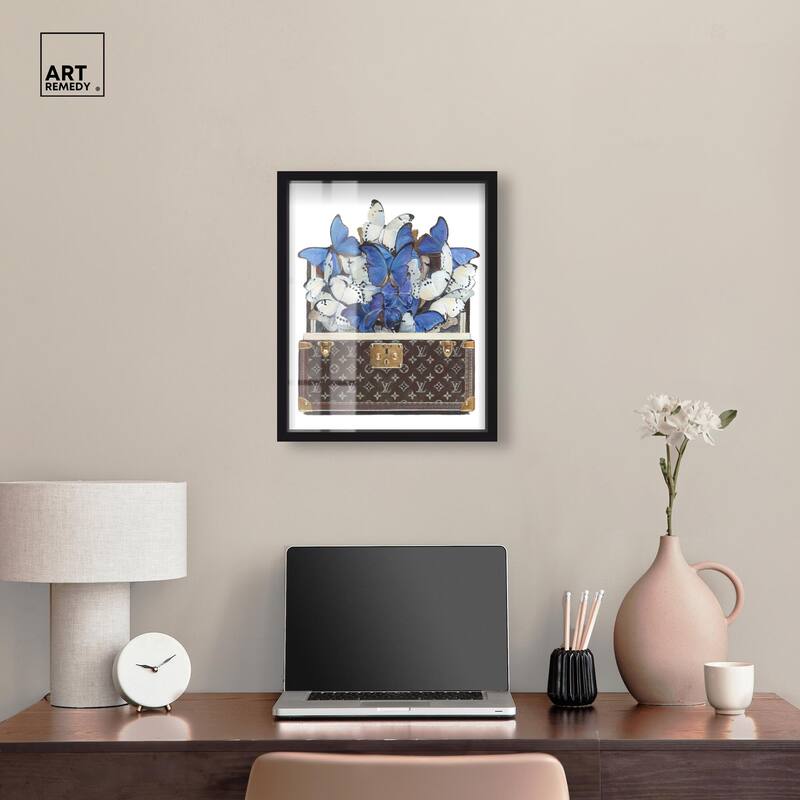 Luxurious Butterflies Shadowbox by Art Remedy