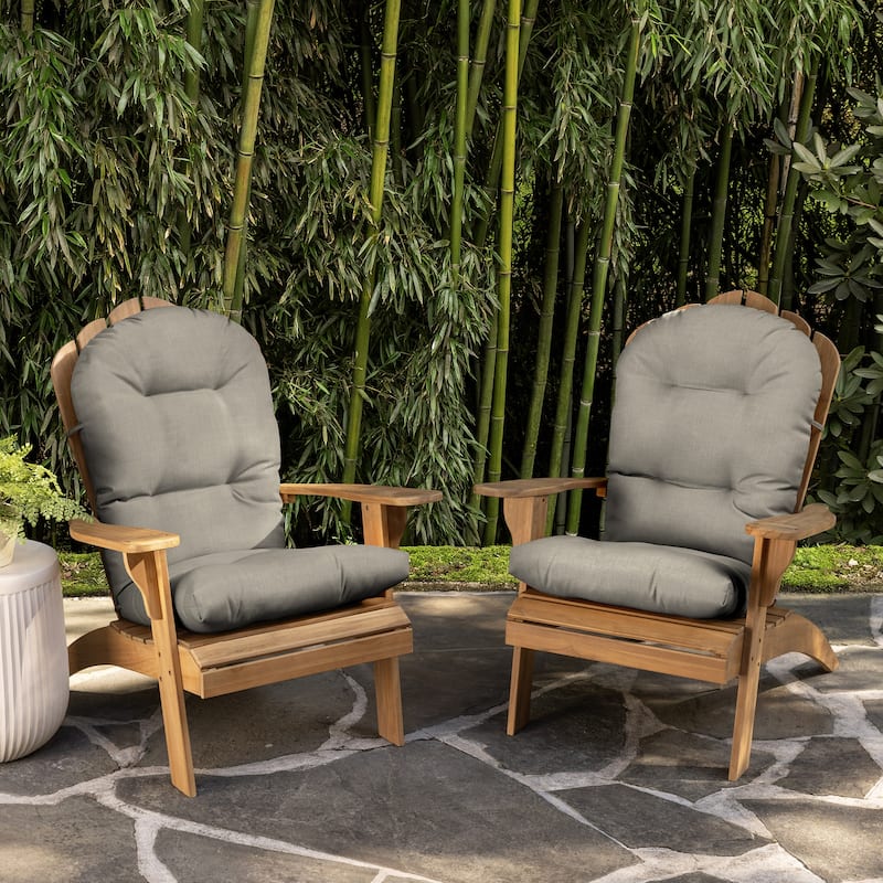 ARDEN earthFIBER Outdoor Adirondack Cushion, 2 Pack, 21.5 x 48