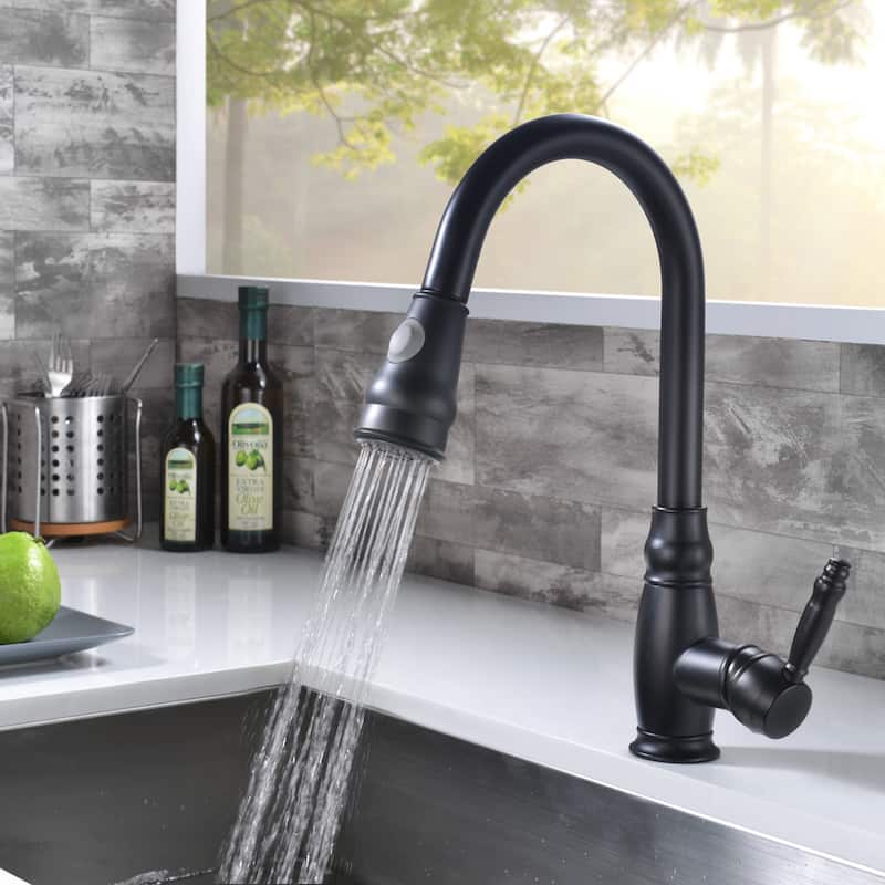 Single Handle Pull Down Kitchen Faucet