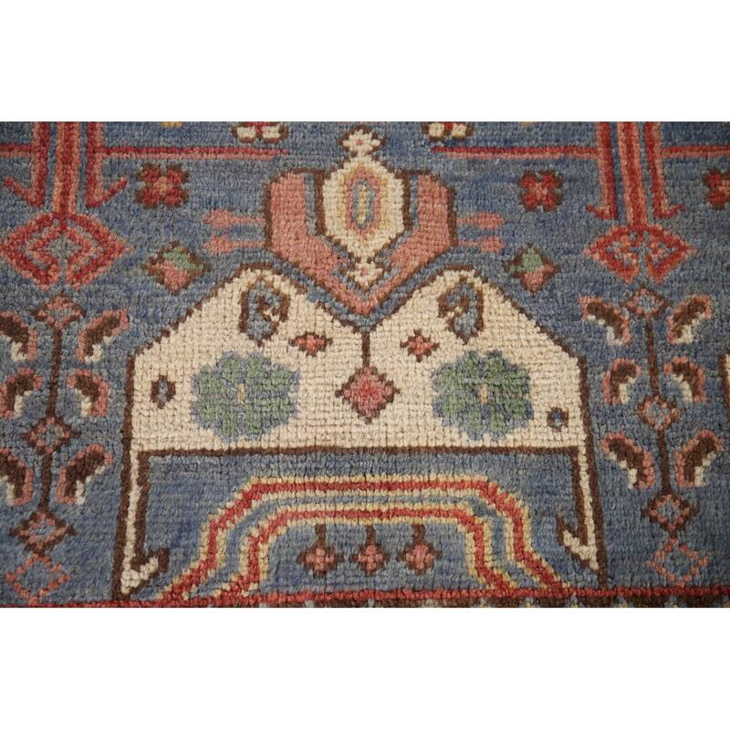 Traditional Sirjan Indian Area Rug Handmade Wool Carpet - 7'9"x 9'11"