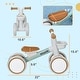 preview thumbnail 5 of 6, Balance Bike for Toddlers 1-3 Years, Baby Balance Bike with Adjustable Seat, Silent Wheels, No Pedal Bike - Green