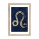 preview thumbnail 10 of 13, iCanvas "Leo Zodiac Sign" by Nature Magick Natural - 24x16x1