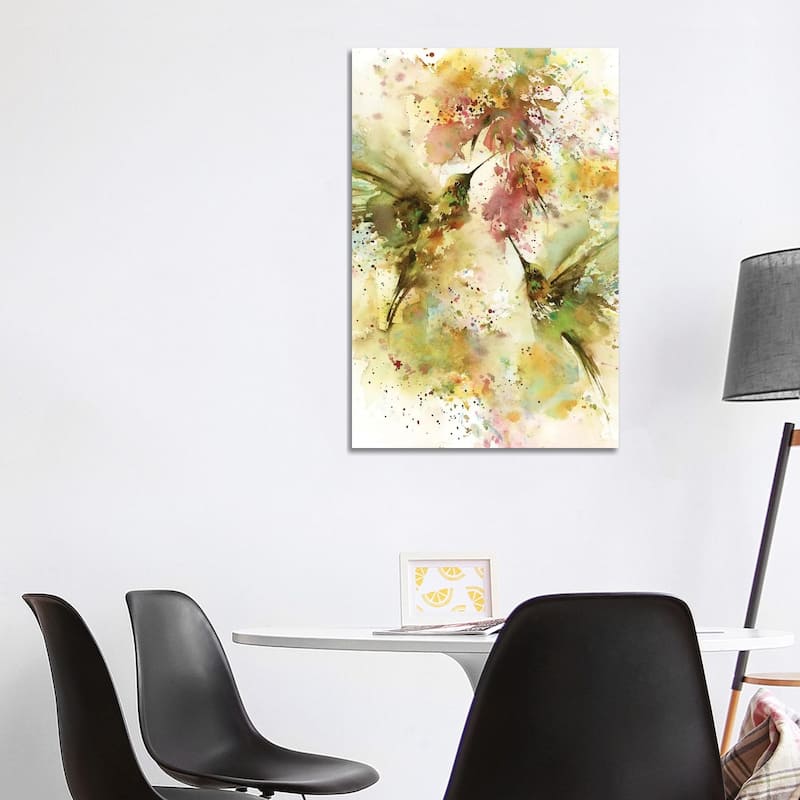 iCanvas "Summer Hummingbirds" by Sophie Rodionov Canvas Print - 40x26x1.5