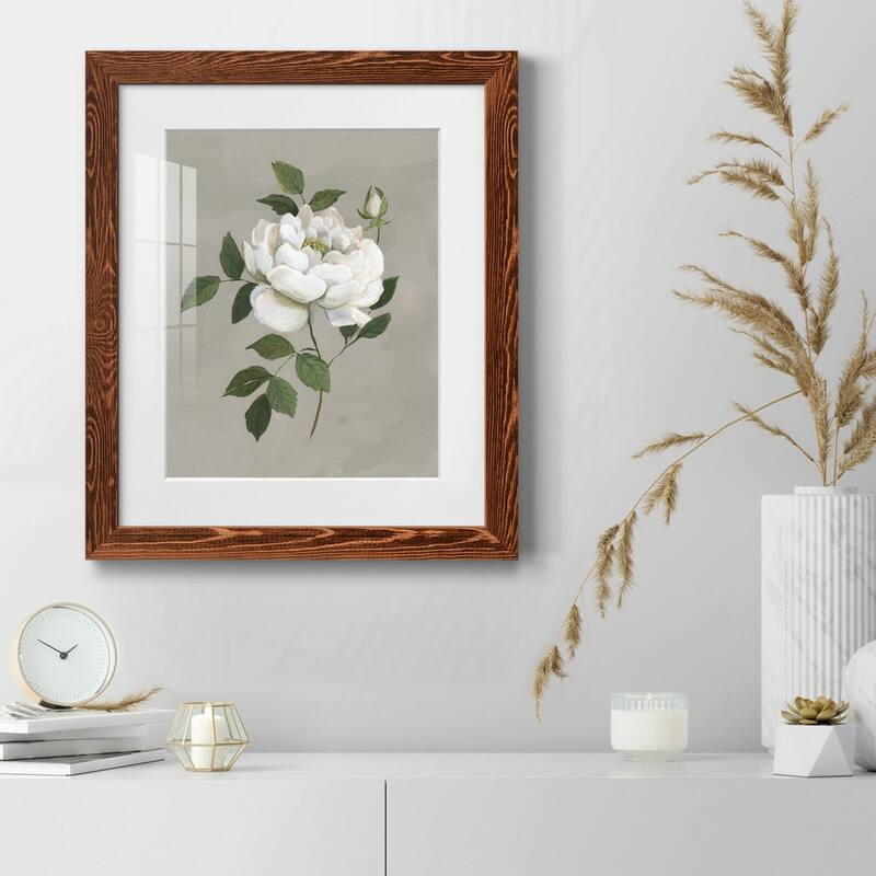 Botanical Rose-Premium Framed Print - Ready to Hang