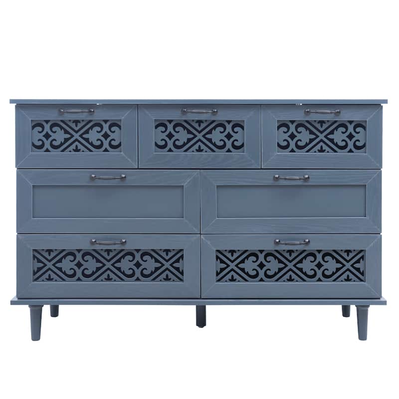 7 Drawer Cabinet American Furniture