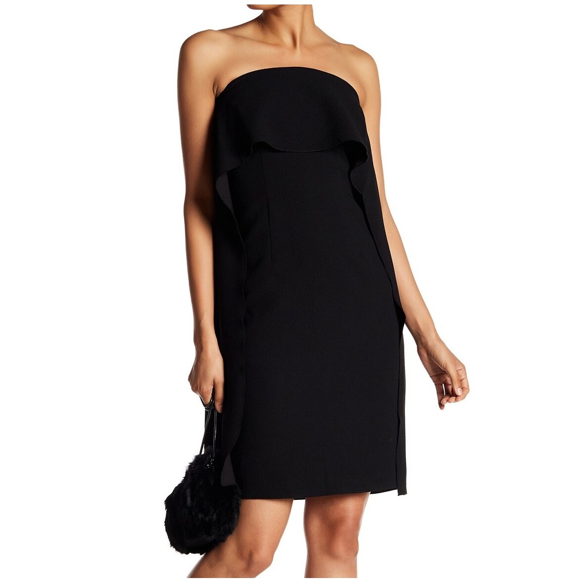trina turk strapless dress