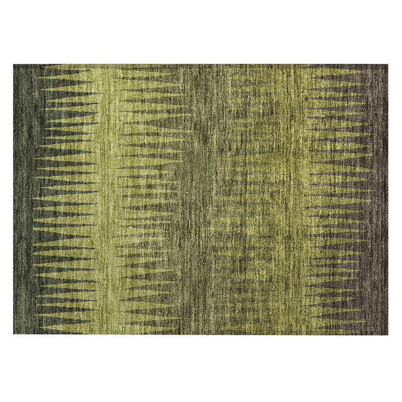 Machine Washable Indoor/ Outdoor Chantille Ombre Contemporary Rug