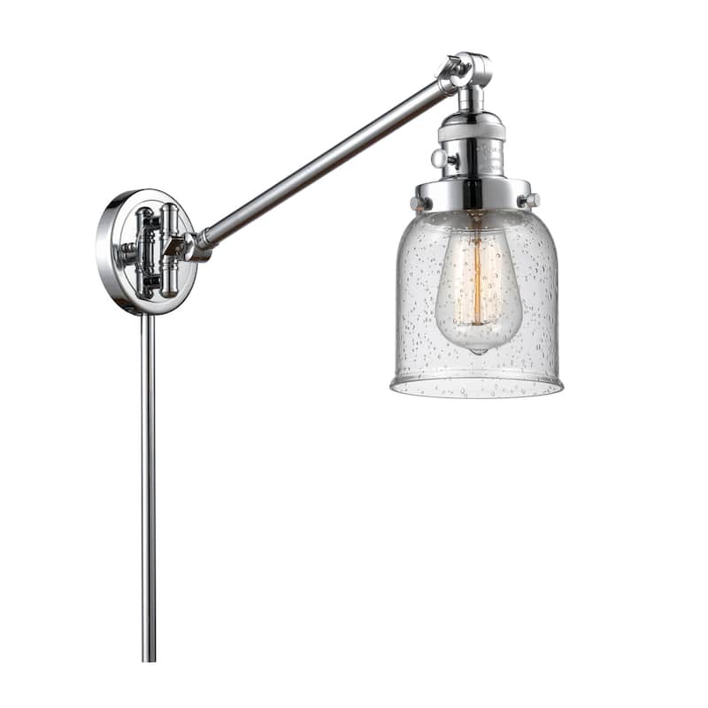 Innovations Lighting Small Bell Single Light 25" Tall Wall Sconce /