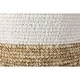 preview thumbnail 7 of 7, Shoelace and Raffia Woven Baskets (Set of 3)
