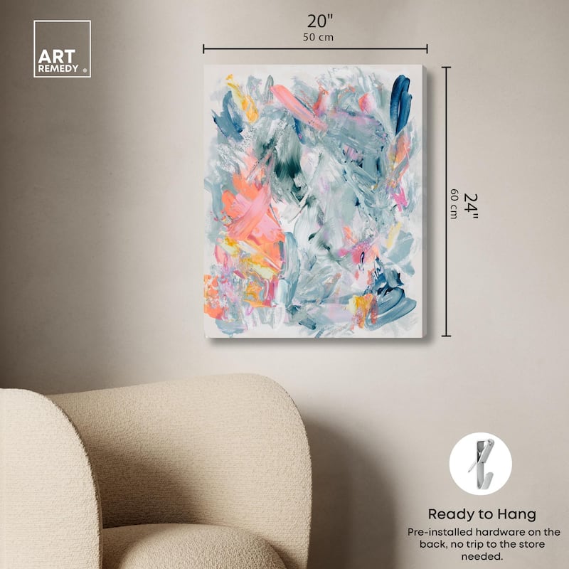 Mark of Creation II Canvas by Art Remedy, Gallery Wrapped