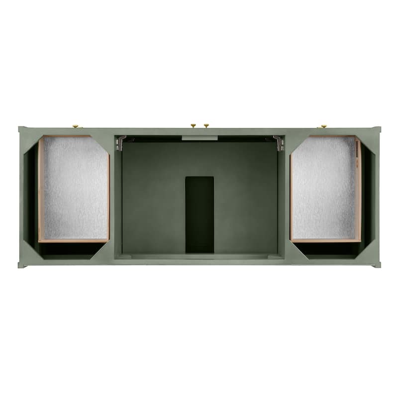 James Martin Vanities Chicago 60" Single Vanity, Smokey Celadon