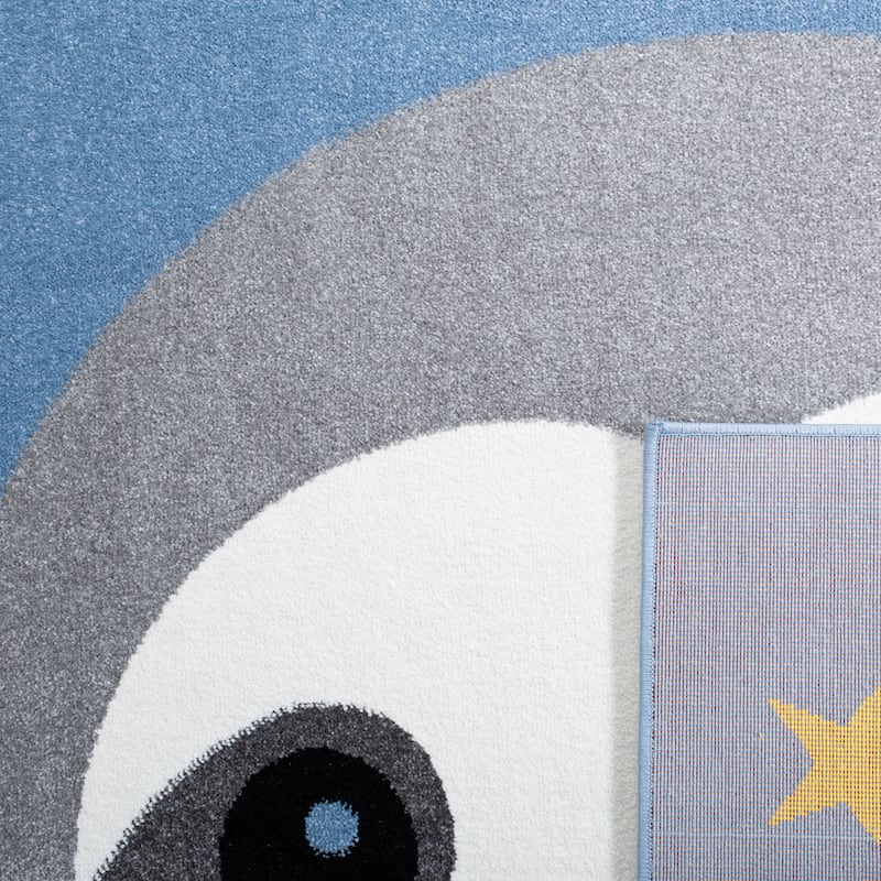 SAFAVIEH Carousel Kids Tatieana Sloth Astronaut Rug