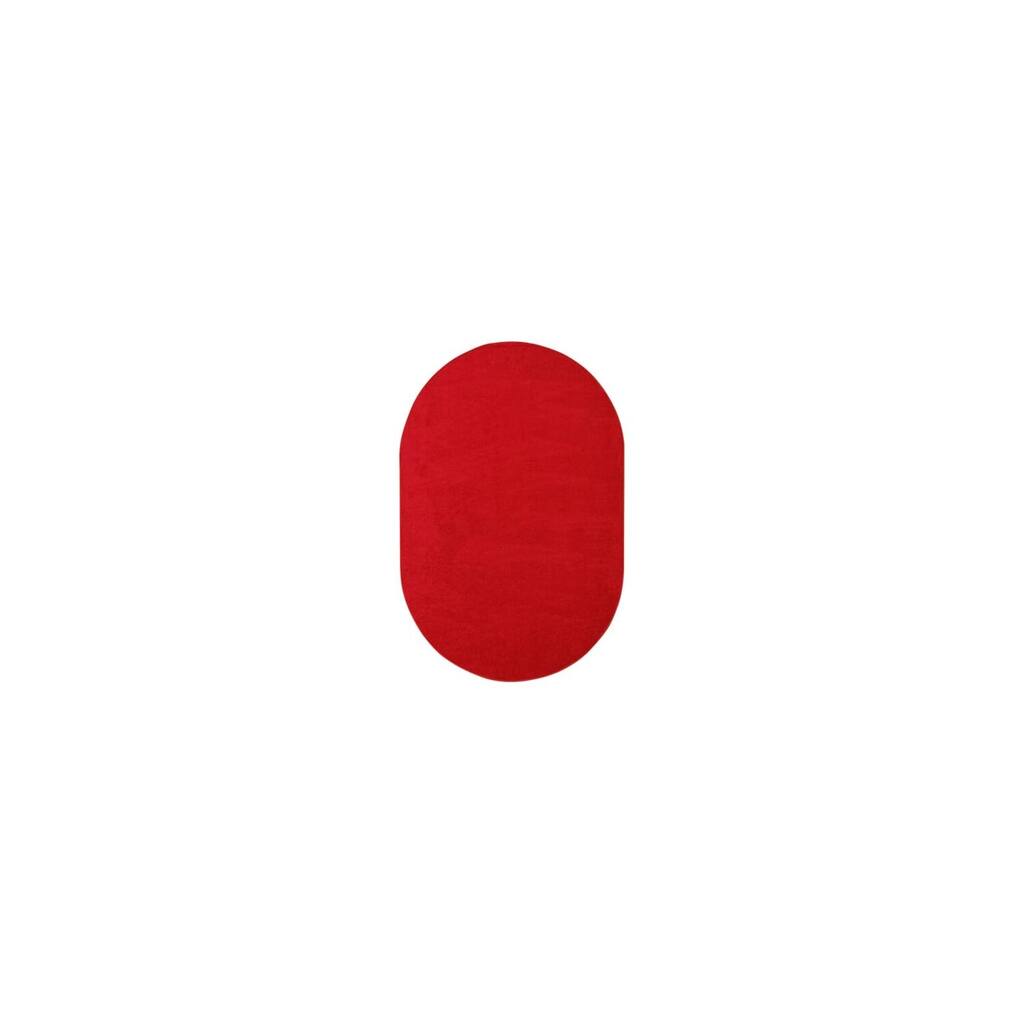 2'x7' area rug in Red - durable soft decorative rug for home, living room & bedroom - 9'3" x 12'3"