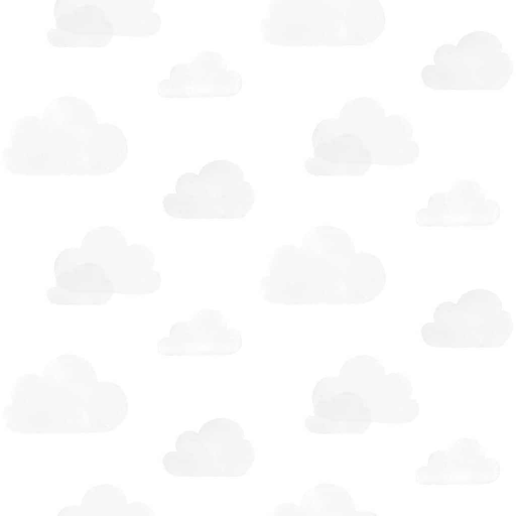 Chesapeake Irie Grey Clouds Wallpaper - 20.9 x 396 x 0.025