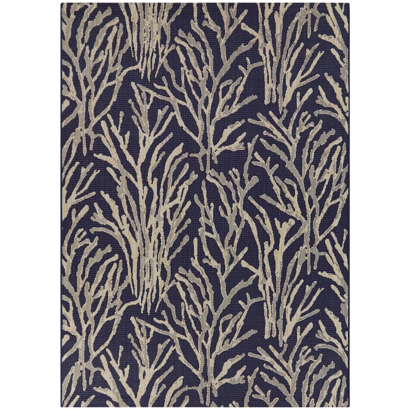 Lilburn Coastal Coral Area Rug