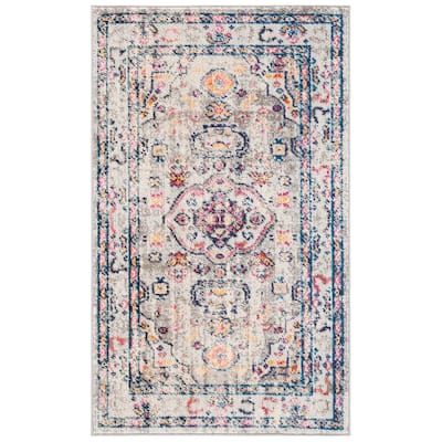 SAFAVIEH Madison Andra Boho Oriental Distressed Rug