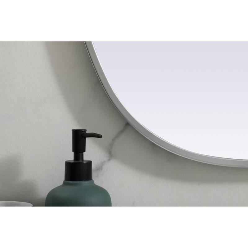 Elegant Lighting MR2B2030 Brynn 20" W x 30" H Modern Oval Bathroom