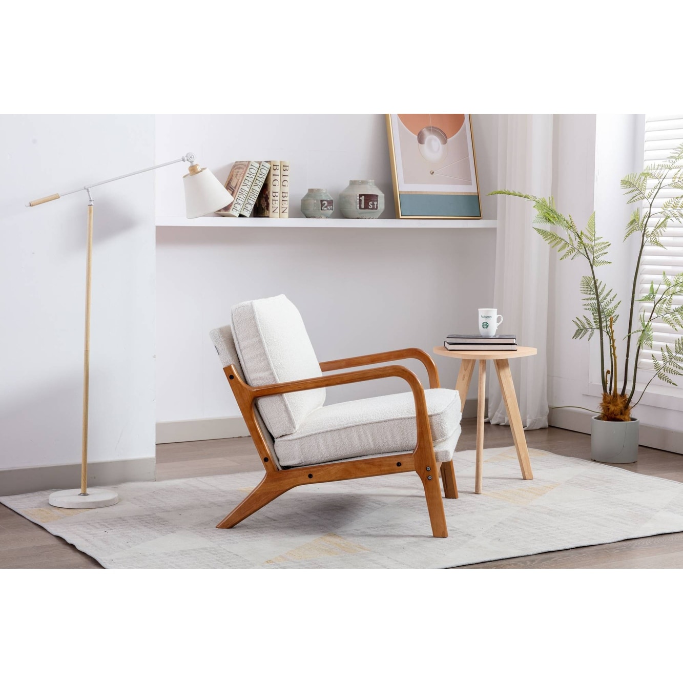 Wooden comfy chair deals