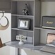 preview thumbnail 18 of 32, Loft Bed With Shelf With Desk Inclined Ladder Twin Wooden Bed Pine Particle Board