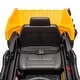 preview thumbnail 14 of 18, Remote-Controlled 12V Kids Dump Truck with Multimedia, Volume Adjustment, and Electric Dump Bed for Children 3-5