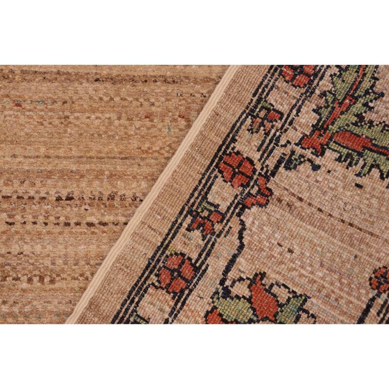 Rustic Ombre Zemeen Gabbeh Hand Knotted Wool Area Rug