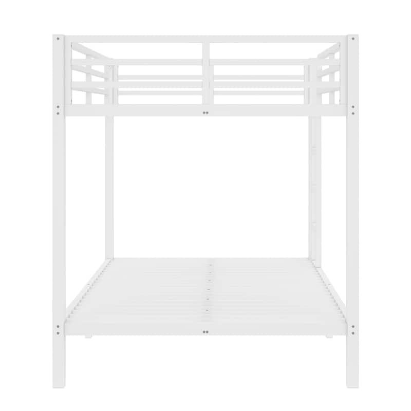 Metal Full over Full Bunk Bed for Teens and Adults,Space-Saving/Noise Reduced/No Box Spring Needed