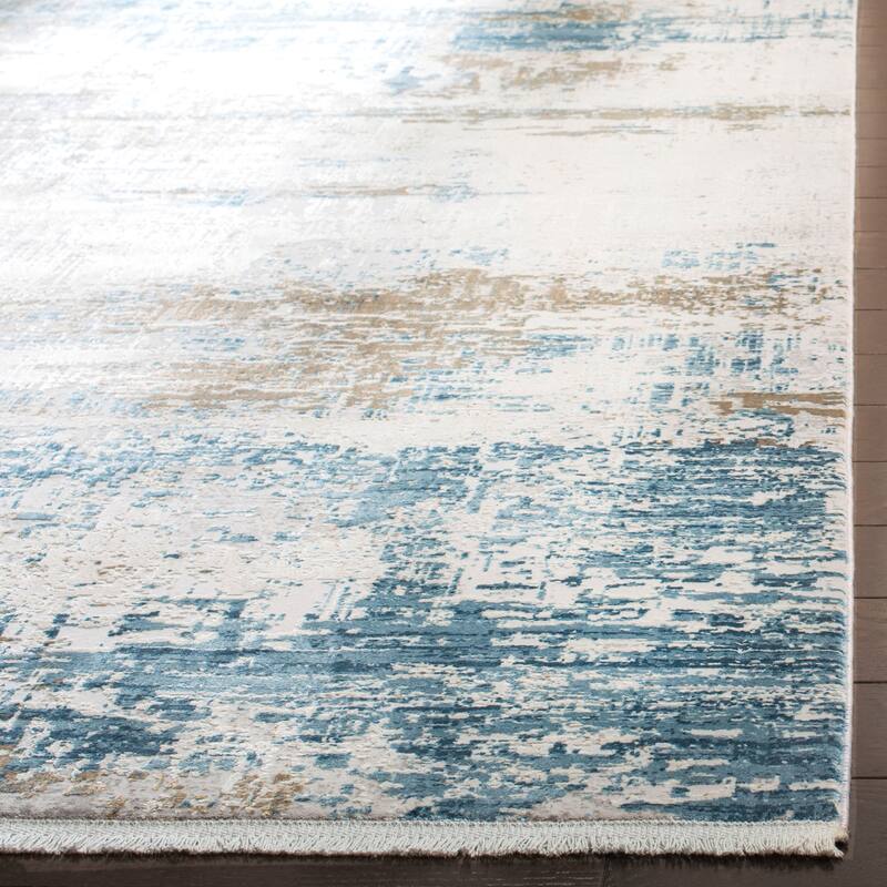 SAFAVIEH Eclipse Eglina Vintage Boho Abstract Viscose Rug with
