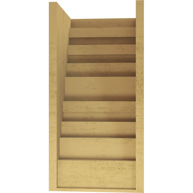 Series 2 Wide Landon Rough Cedar Woodgrain TimberThane Corbel, Primed Tan