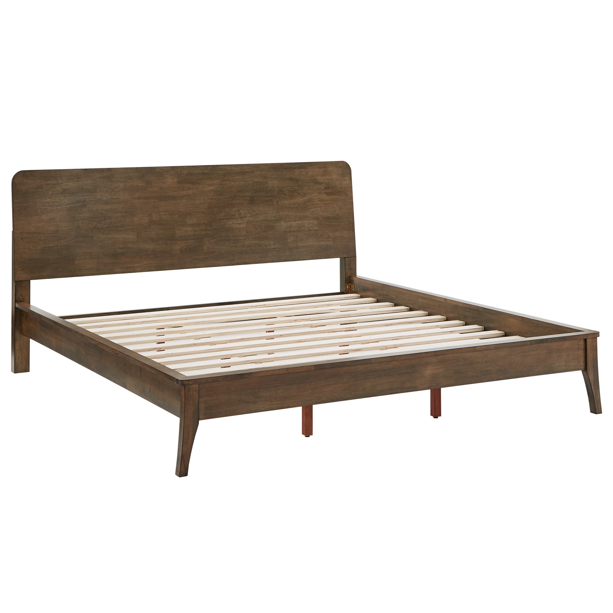 Clark Mid-century Modern Wooden Platform Bed by iNSPIRE Q Modern