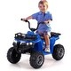 preview thumbnail 2 of 35, Costway Kids Ride On Electric ATV 6V 4-Wheeler Quad Car with - See Details Navy