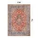 preview thumbnail 77 of 76, Traditional Flat Pile Washable Rug – Pet Friendly, Non-Slip, Ideal for Living Room, Entryway, or Bedroom