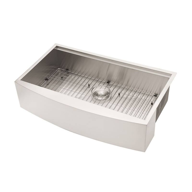 33x21 Inch Single Bowl Farmhouse Apron Front Kitchen Sink