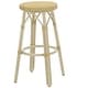 preview thumbnail 29 of 48, Elena Bohemian Round Wicker Patio Stools (Set of 2) by Furniture of America