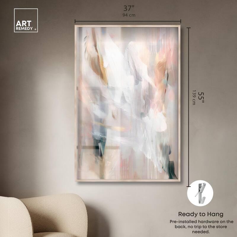 Drifting Colors I Shadowbox by Art Remedy
