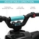 preview thumbnail 7 of 7, Electric Motorized Quad Battery Powered Vehicle with Forward/Reverse Switch for 18-36 Months Old Toddlers, Black