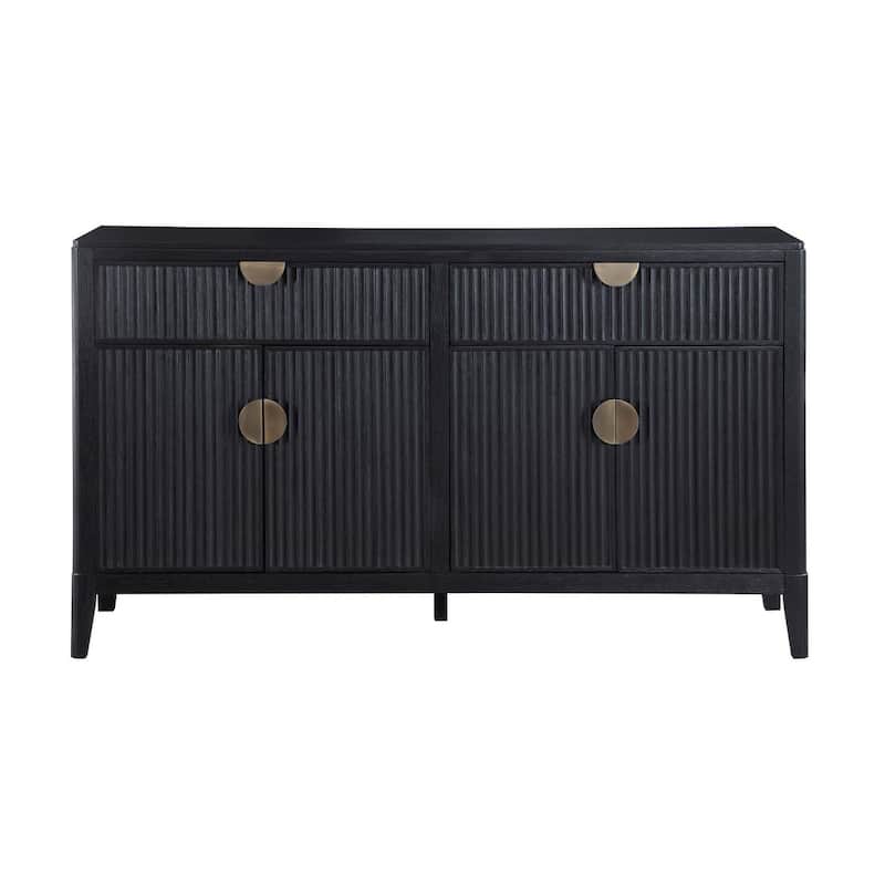 Mason Black 2-drawer Sideboard