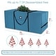 preview thumbnail 2 of 17, Hearth & Harbor Christmas Tree Storage Bag - Extra Large Tear-Proof Tree Storage Duffle Bag