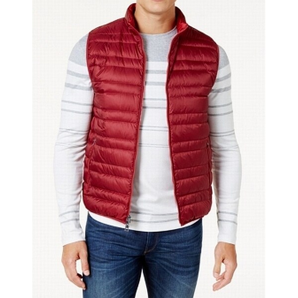 michael kors vest mens grey