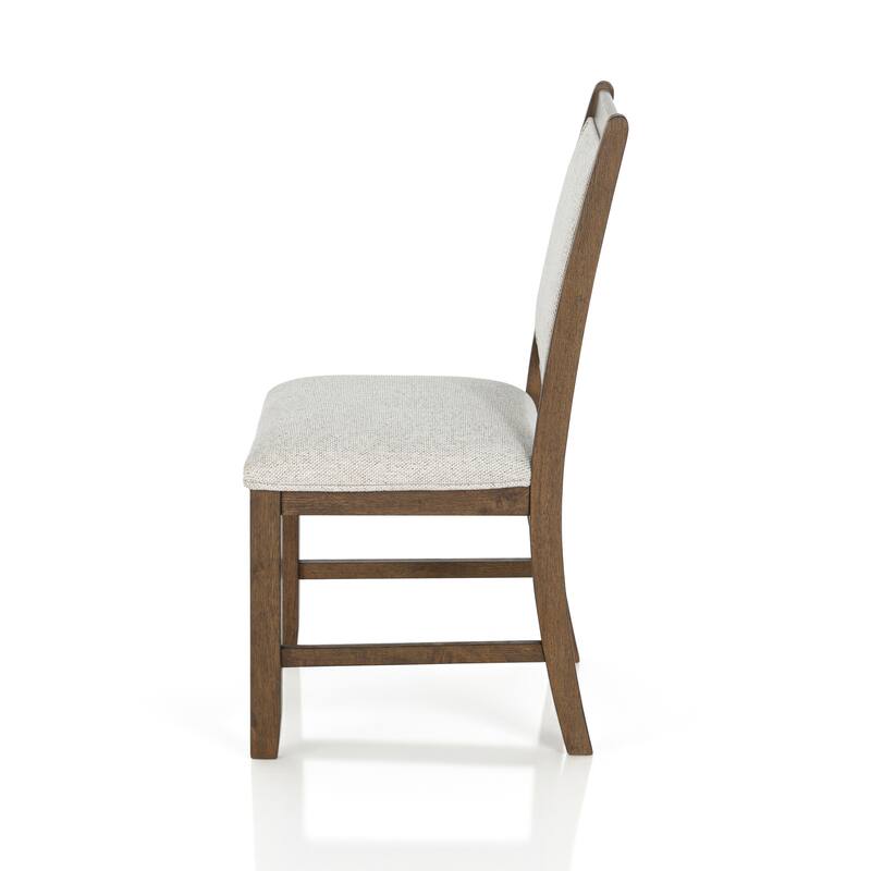 Furniture of America Virex Rustic 5-Piece Solid Wood Extendable Dining Table Set