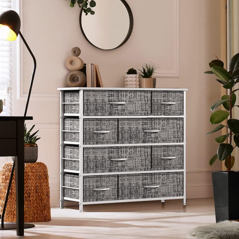 Dresser w/ 8 Drawers Furniture Storage & Chest Tower for Bedroom