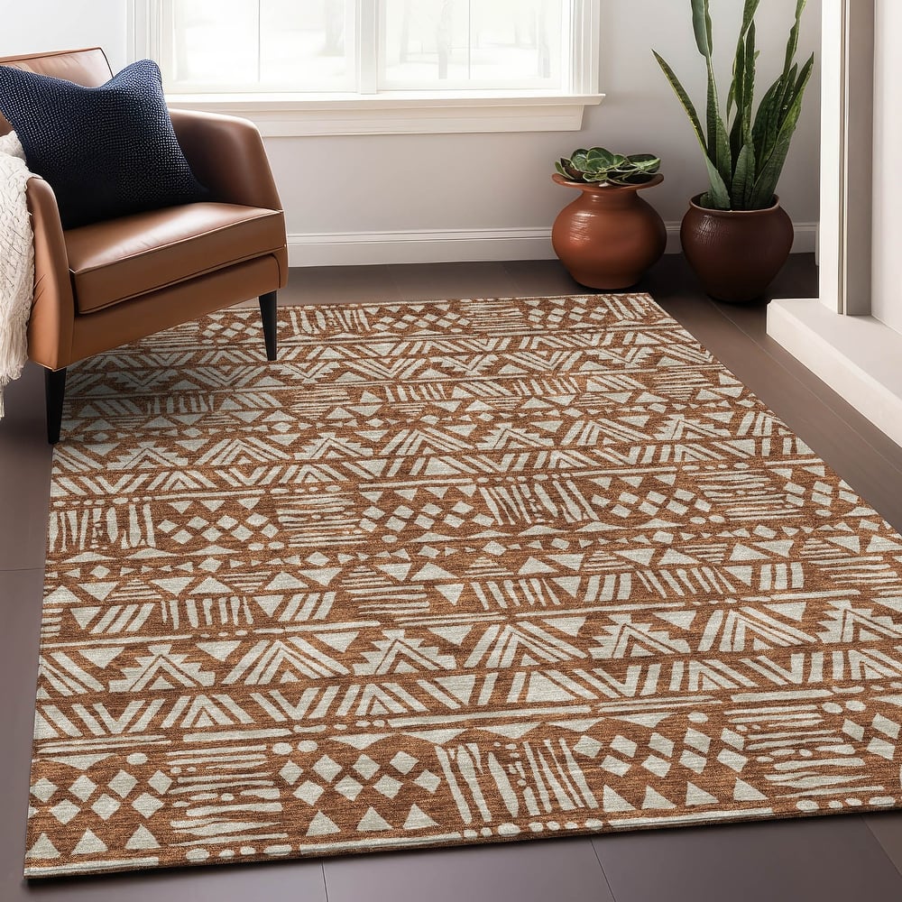 Premium Washable Super Soft Boho Modern Global Mayfield Rug