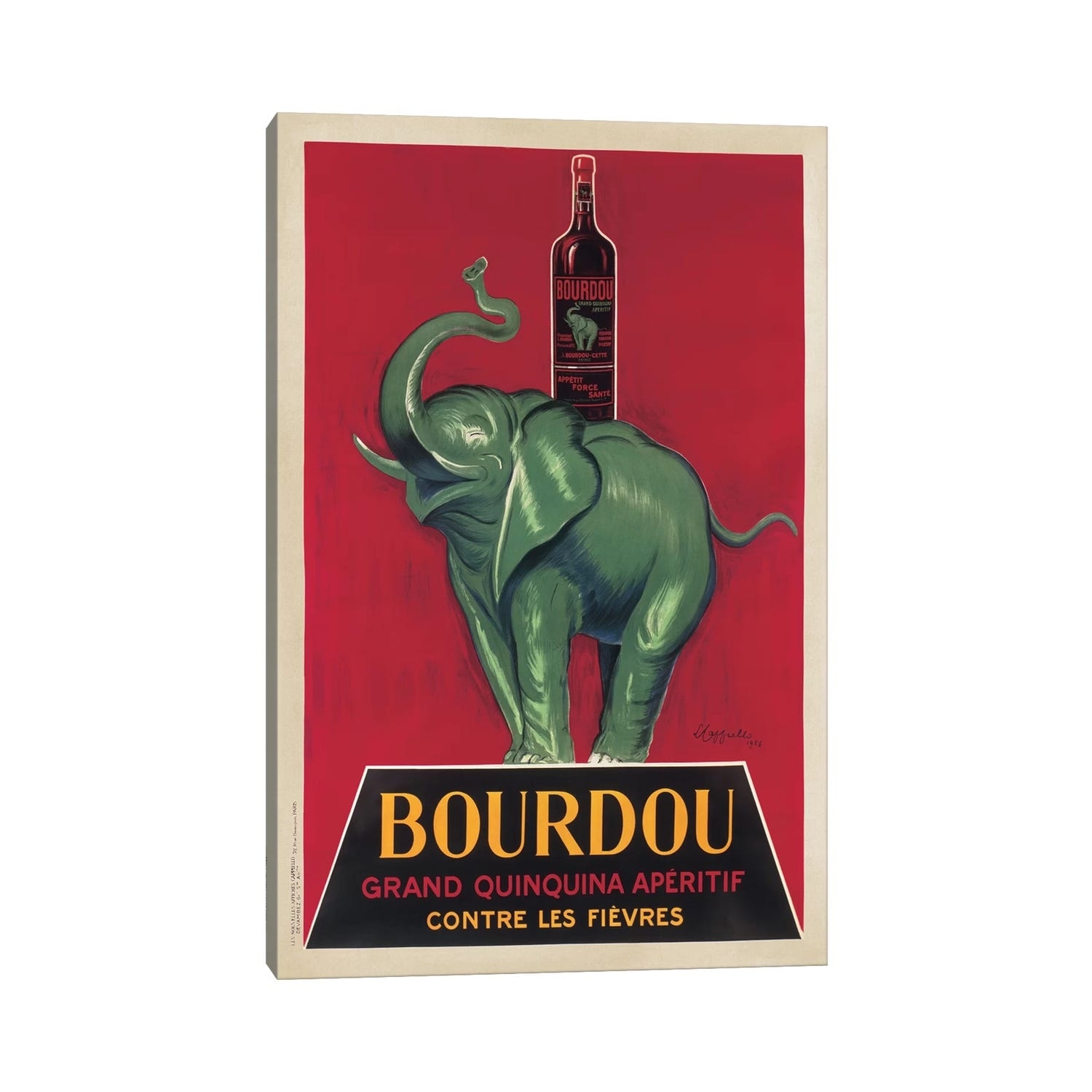 iCanvas "Bourdou" by Leonetto Cappiello Canvas Print