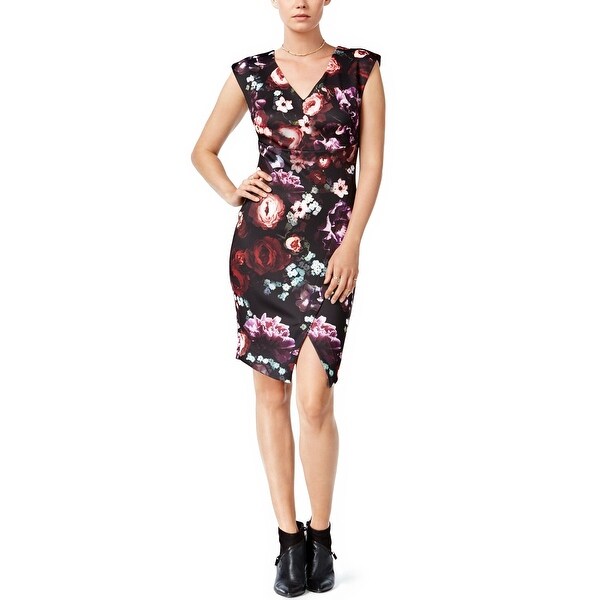 bar iii floral dress