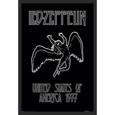 Led Zeppelin-Icarus Framed Art Poster - 24 x 36 Inch