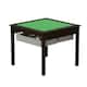 UTEX-2 in 1 Kids Activity Lego Table with Storage and Drawes - Brown