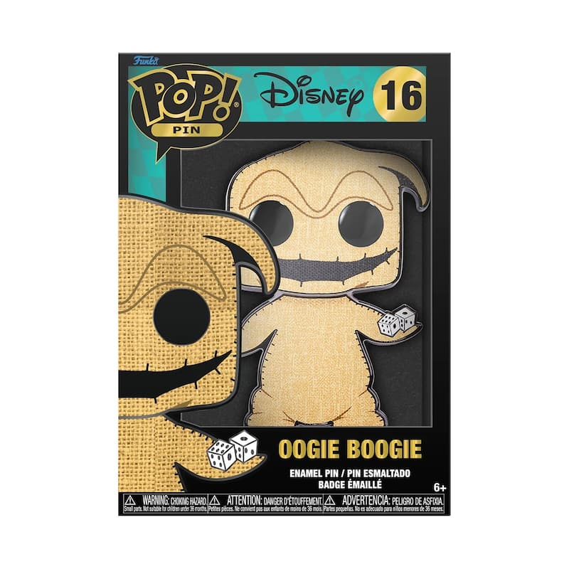 Funko POP! Disney Nightmare Before Christmas Oogie Boogie Enamel Pin (#16)