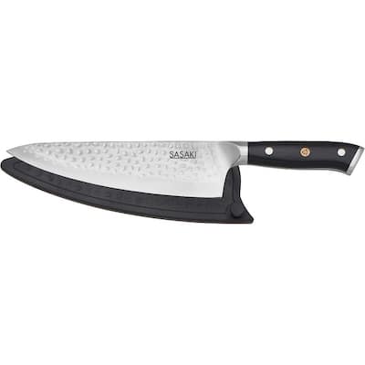 Sasaki Takumi Japanese AUS 10 Stainless Steel Chef Knife with Locking Sheath