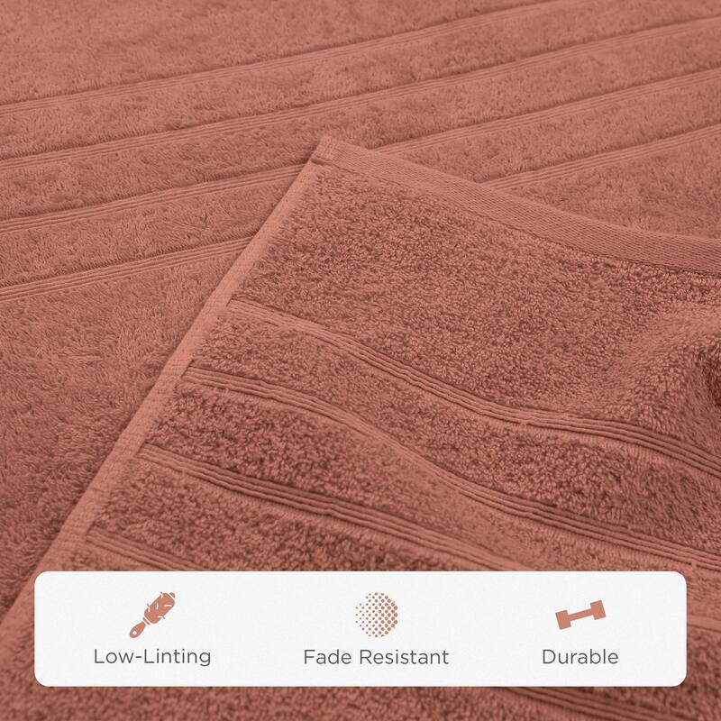 Martex Ultimate Performance Cotton Low-Lint Soft Absorbent Towel Set