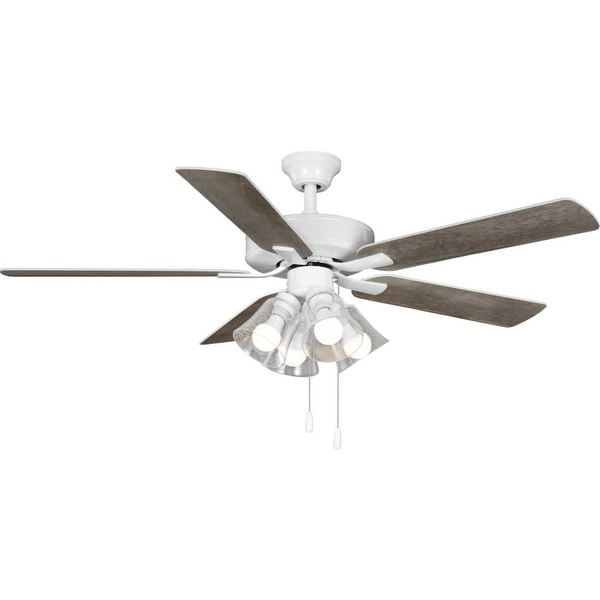 Progress Lighting P250008-030 ドリフト天井ファン 5枚羽 ホワイト　並行輸入品 Progress Lighting - P250008-030 - Drift - Wide - Ceiling Fan in